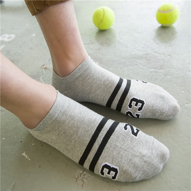 Spring And Summer Casual Cotton Socks Socks Two Stripes On 23 Digital Sports Men Socks Men Socks Wholesale